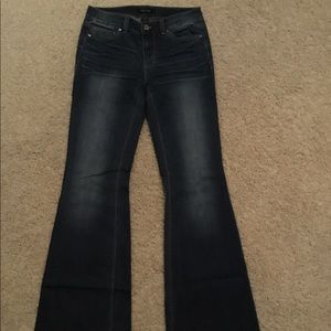White House Black Market Slim Flare Jeans